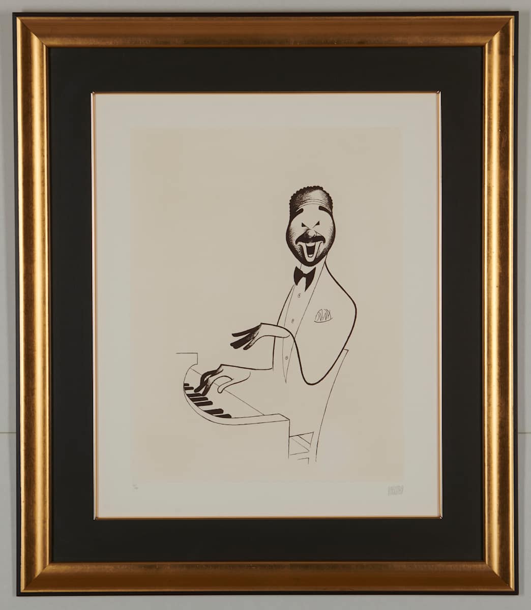 Bobby Short by Albert (Al) Hirschfeld, Image 2.