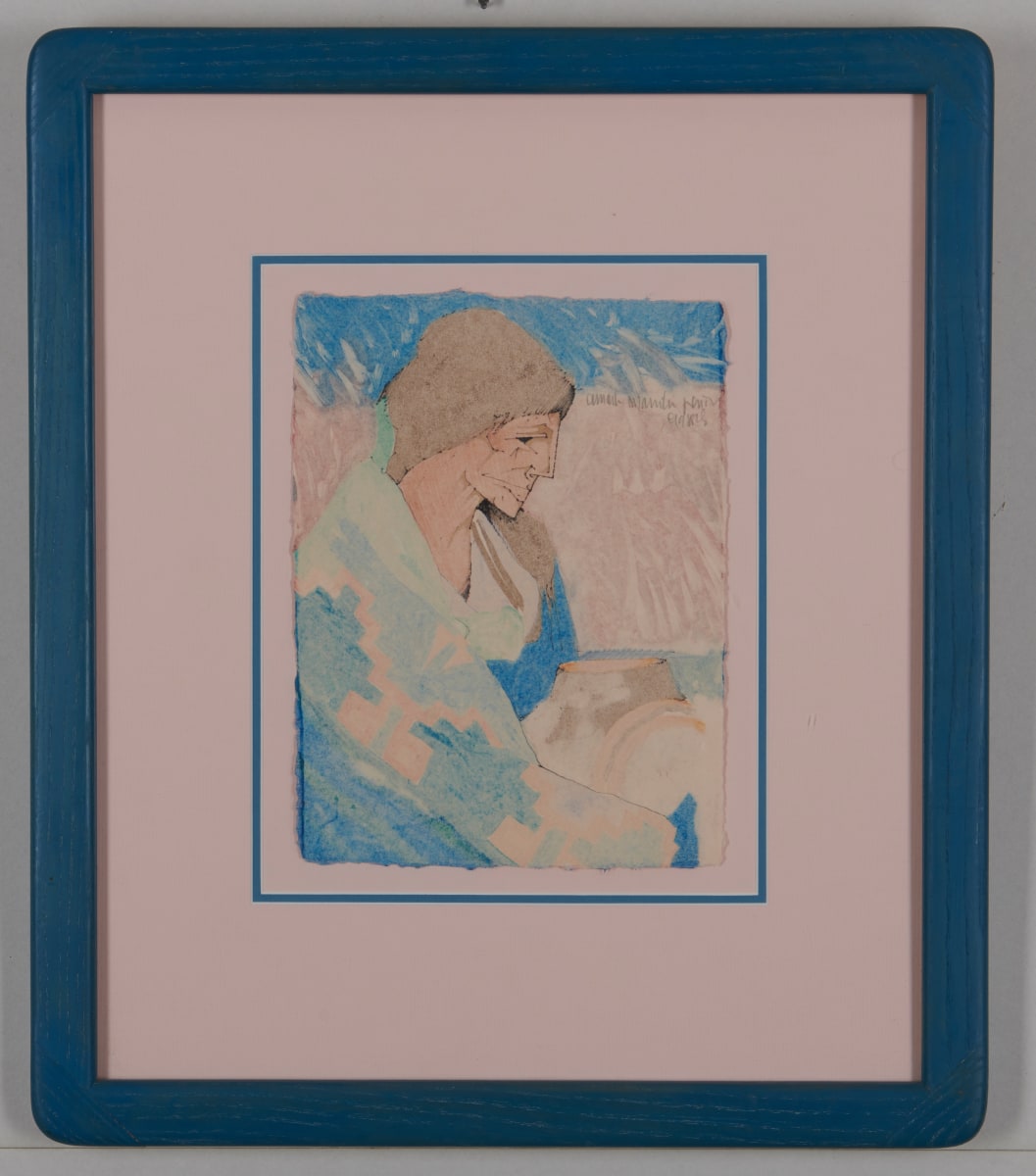 Indian Woman by Amado Maurilio Pena 