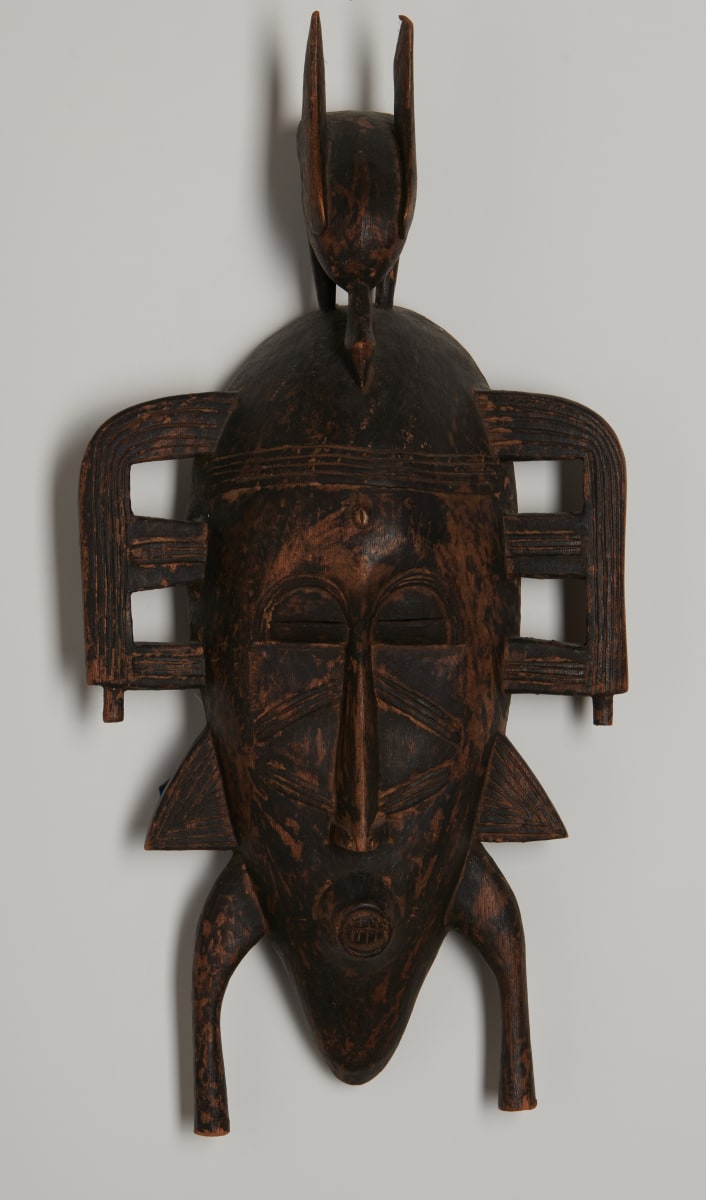 African Mask, Gold Coast, Ghana by Unknown 