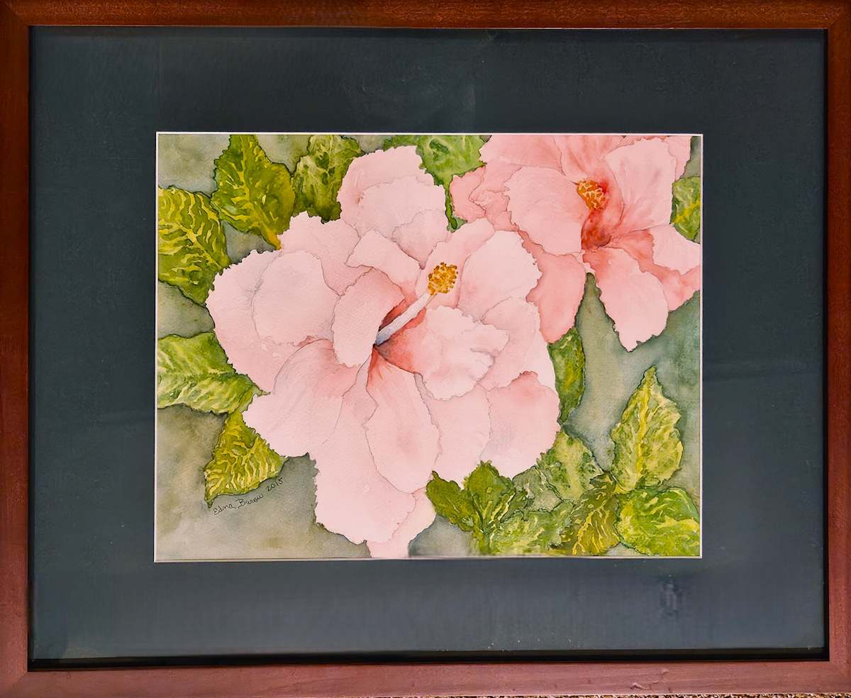Heavenly Hibiscus by Edna Burow 