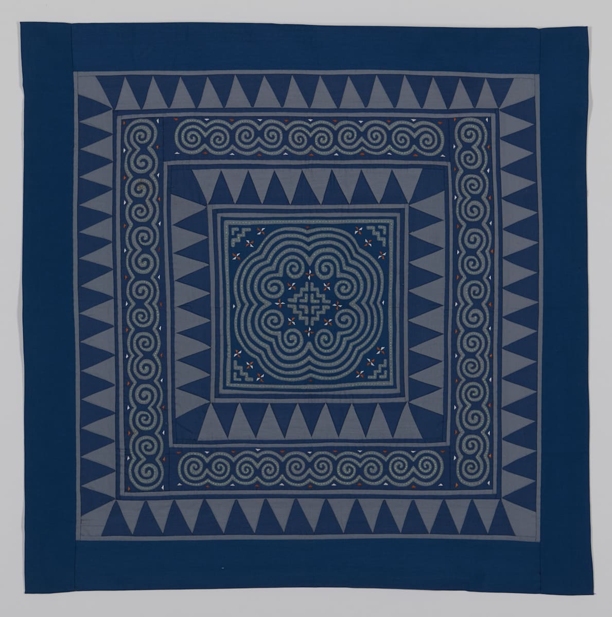 Elephant Foot Wall Hanging by Hmong Community, California, Image 1.