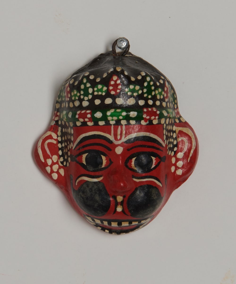 Mask with Painted Face, India by Unknown 