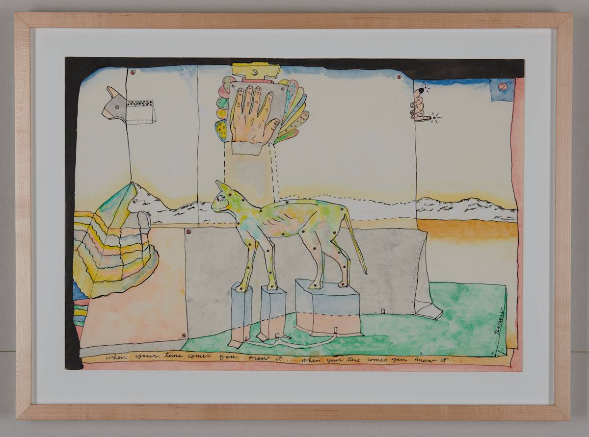 Untitled (When your time comes...) by Joel Glassman, Image 2.