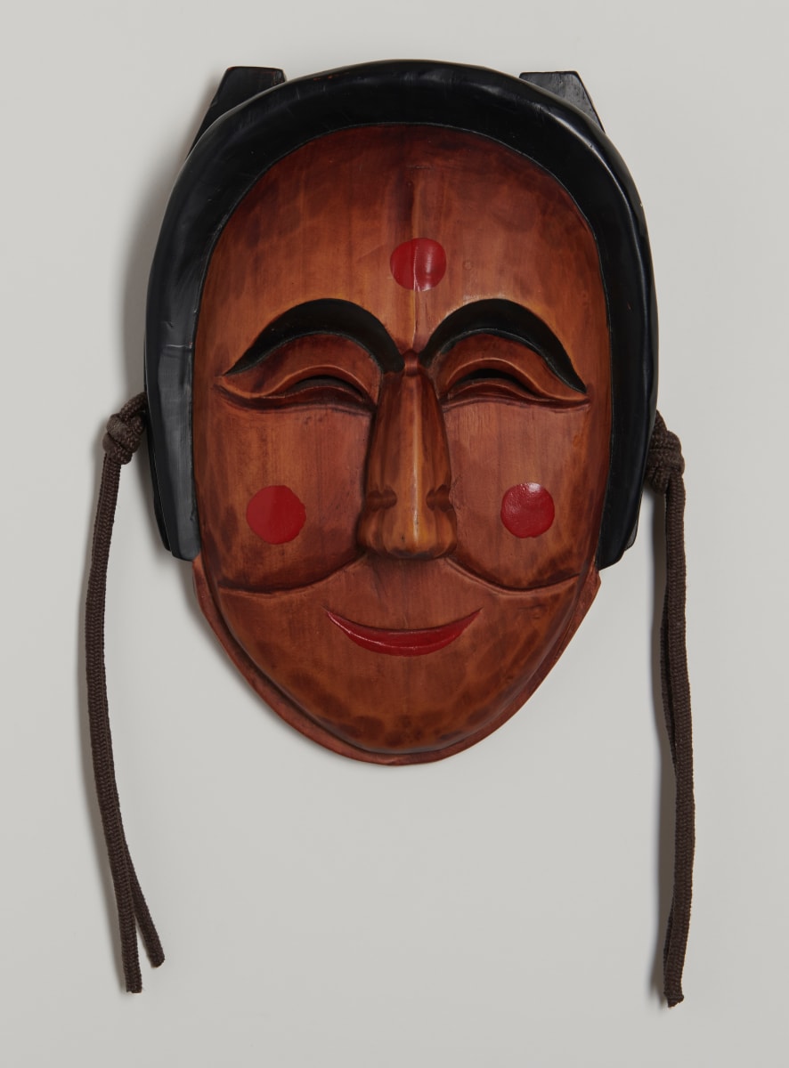 Folk Mask - Woman, South Korea by Unknown 