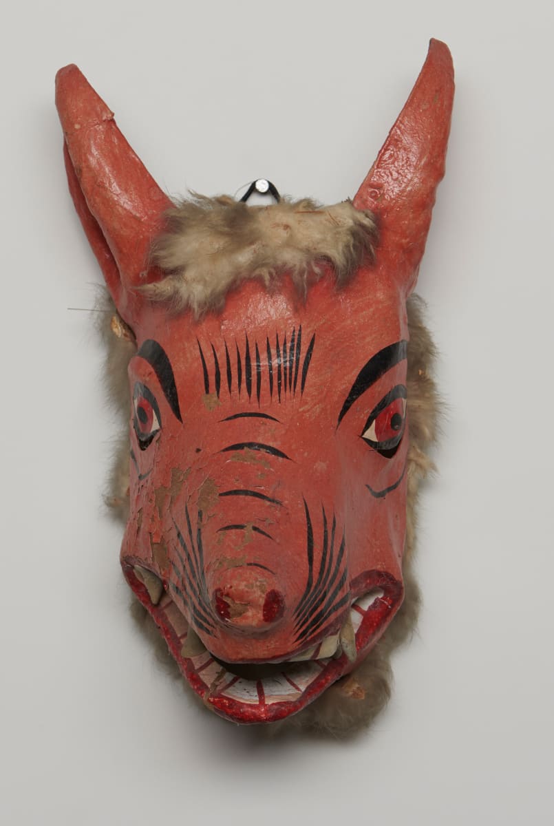 Wolf Mask, Mexico by Unknown 