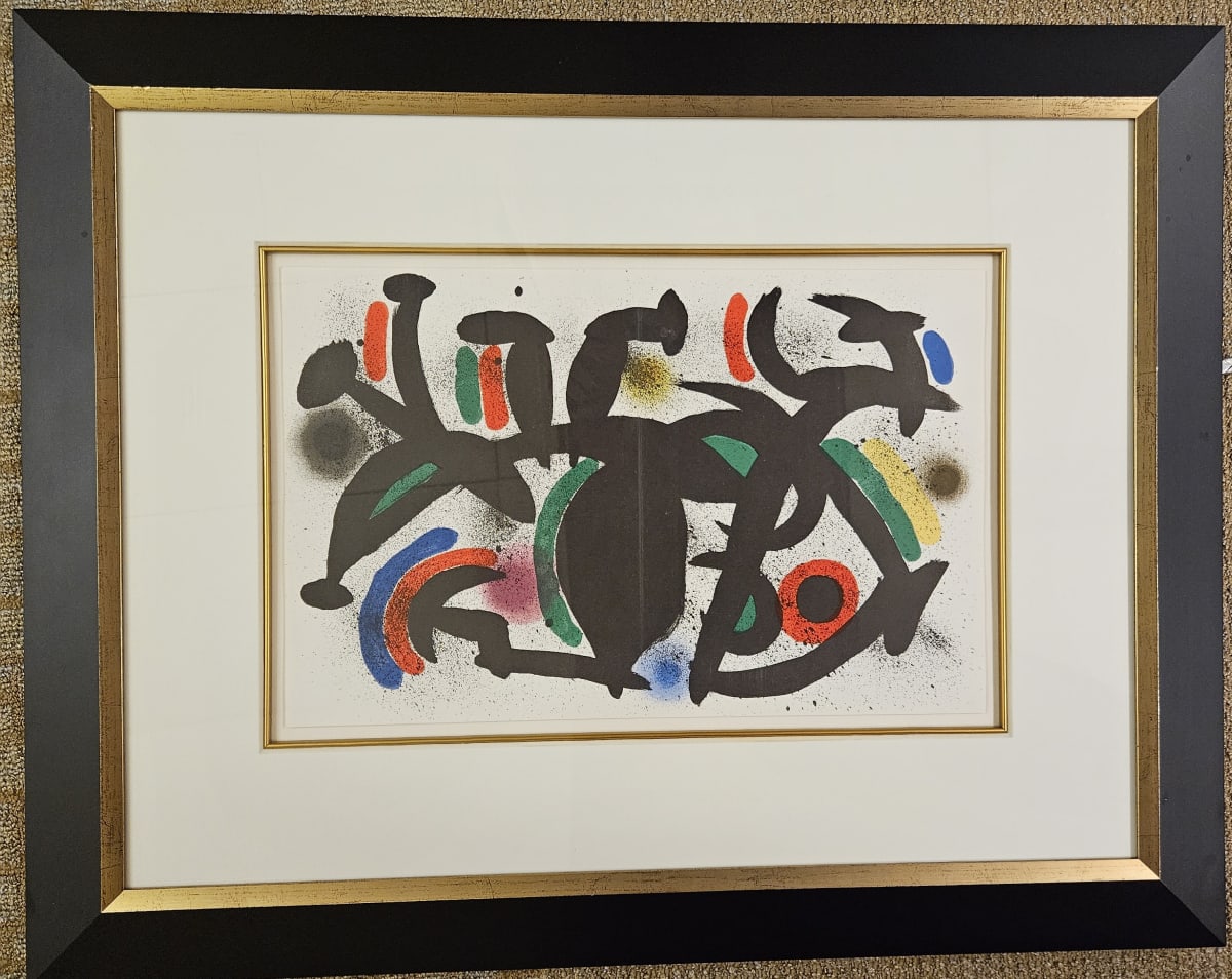 Lithographe I - Plate VIII (Calas 864) by Joan Miro, Image 1.