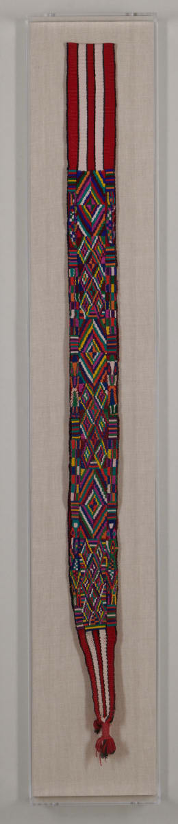 Man's Belt by Nebaj Region, Guatemala 