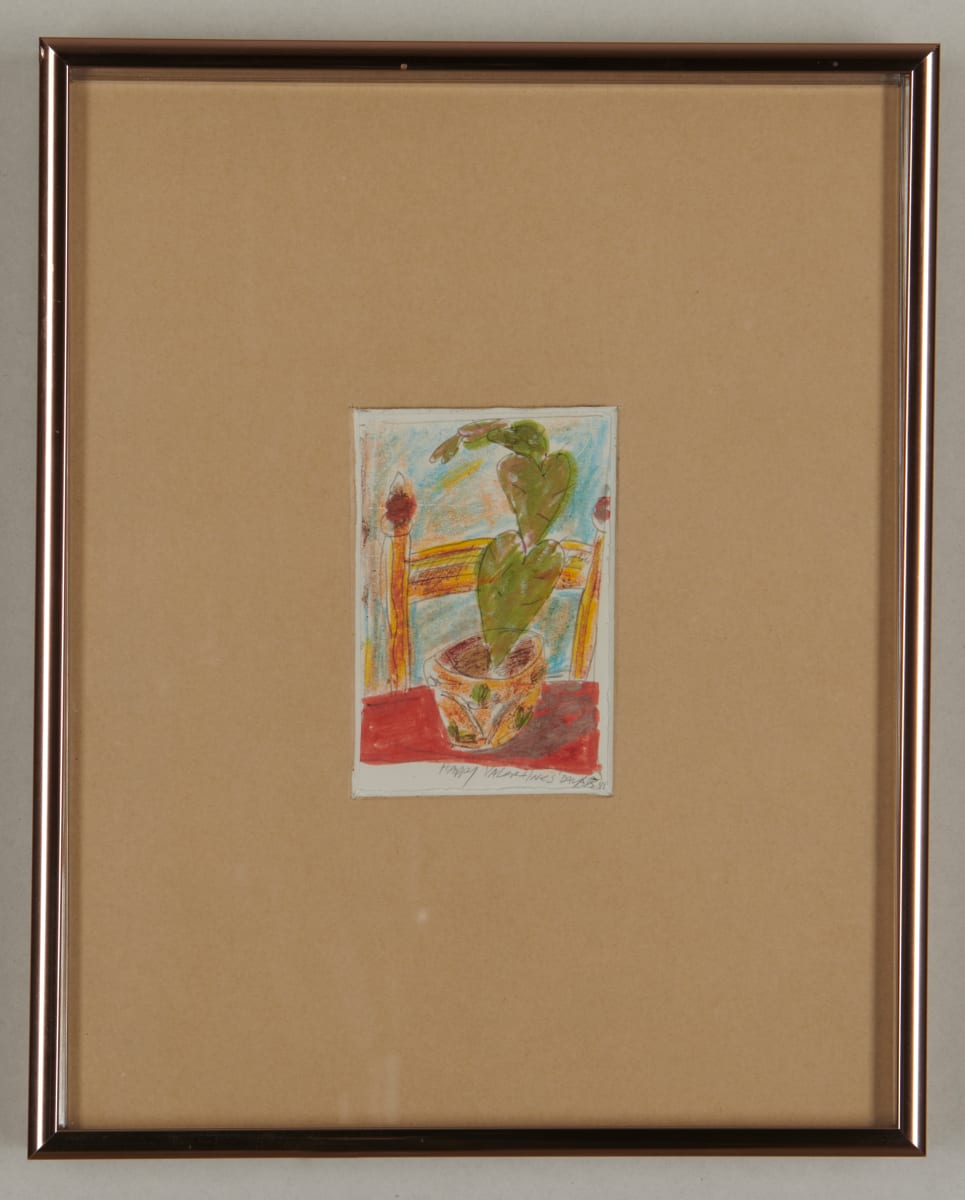 Happy Valentine's Day/Green Heart Study by Rick Stich 