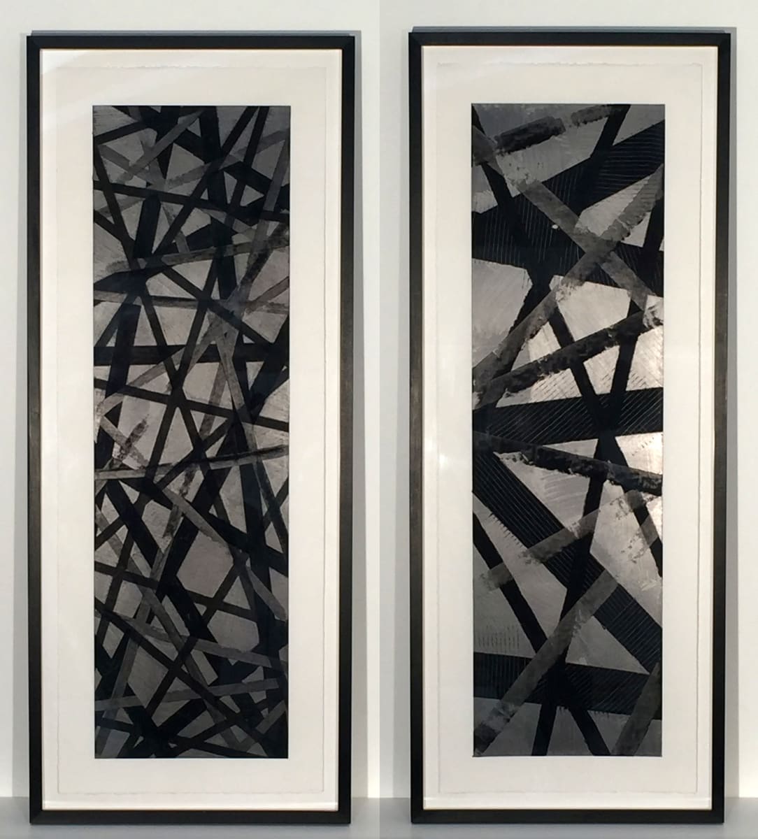 Two Vertical Drawings by Susan Chorpening 