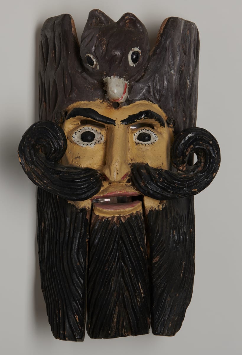 Pontius Pilate Mask from the Dance of the Moors and Christians, Xalitla, Mexico by Unknown 