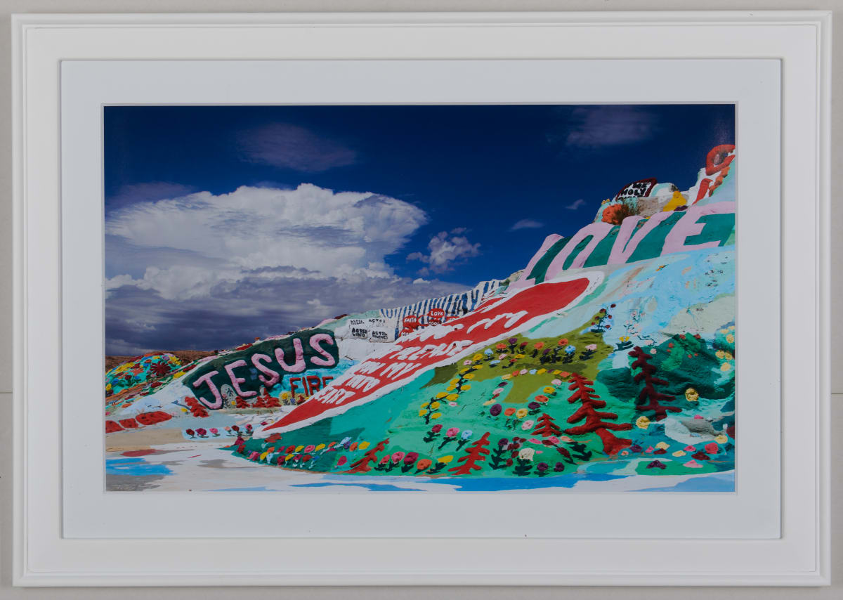 Salvation Mountain Series, Jesus Fire by Zev Berman 