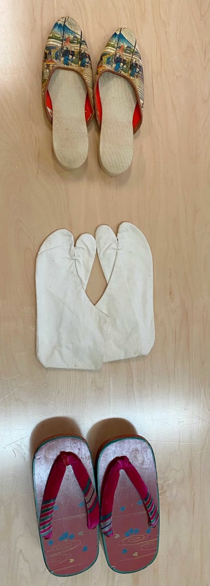 Footwear for Child's Kimono by Sendai, Japan 