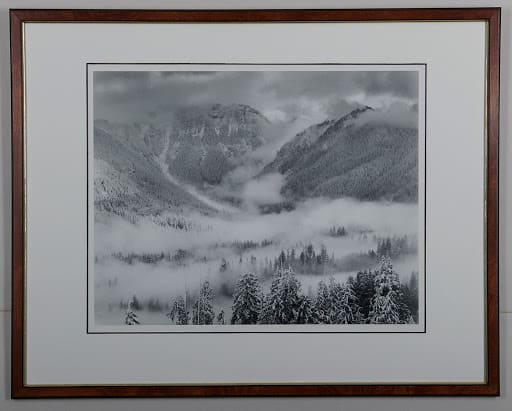 Winter Fog, Stillaquamish River by Bruce Barnbaum 