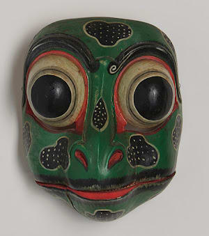 Frog Mask, Baii, Indonesia by Unknown  Image: Mouth Closed