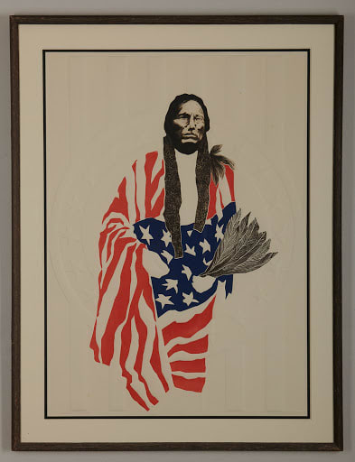 American Indian by Patricia Benson 