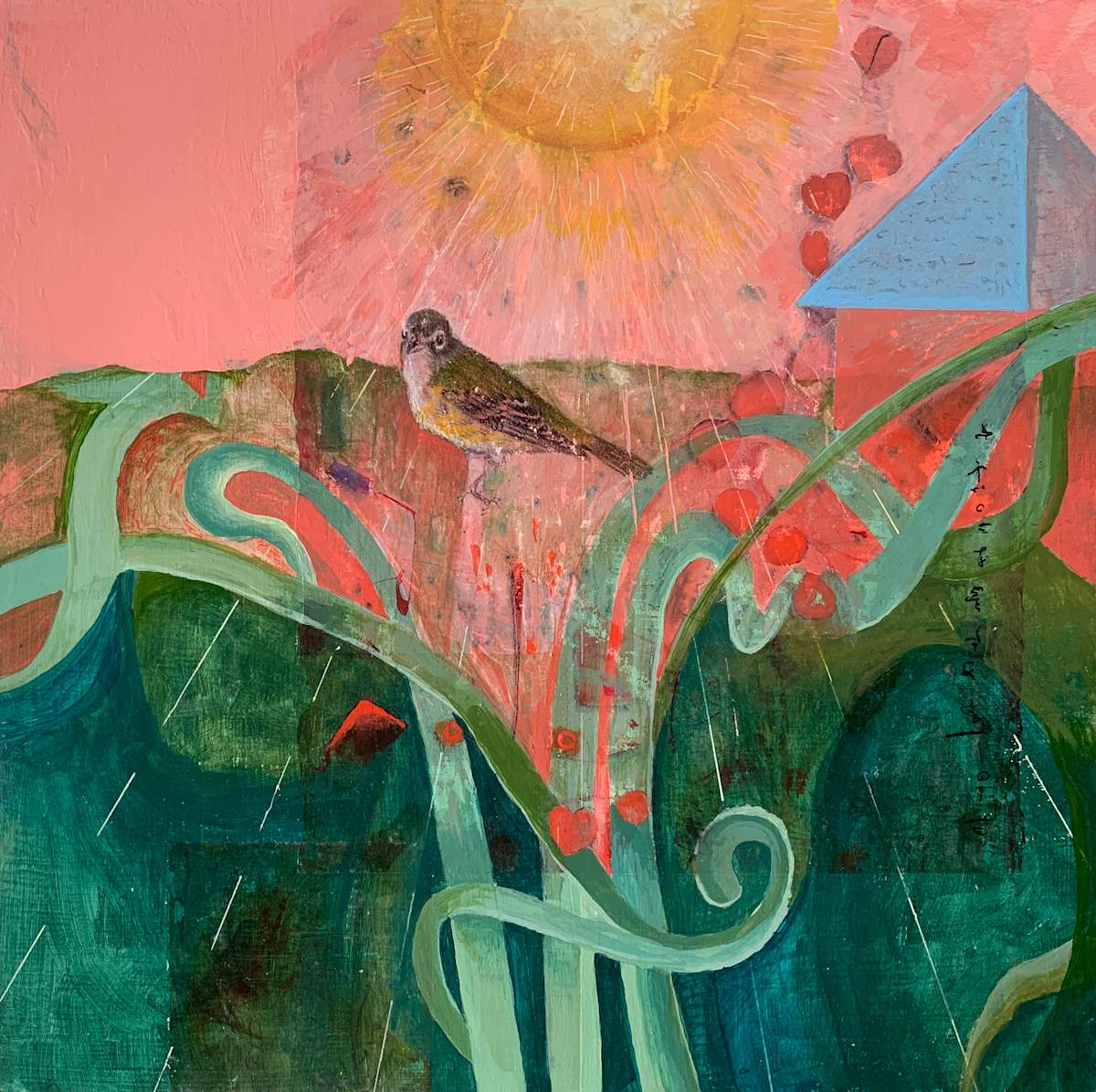 Vesuvian Gardens 2 by Kathleen O'Brien 