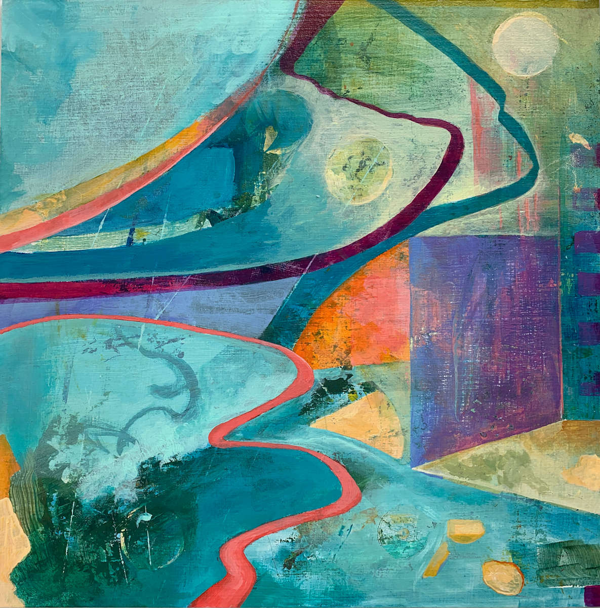 Vesuvian Gardens 4 by Kathleen O'Brien 