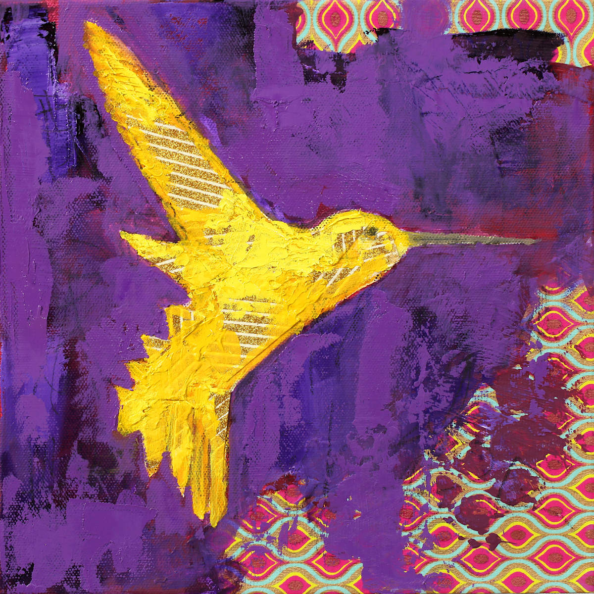 Yellow Hummingbird, Image 1.