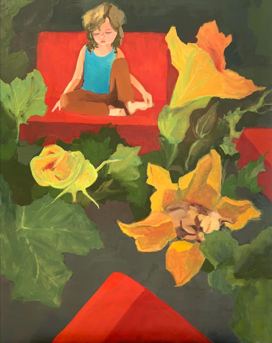 Agatha in the Garden by Jen E. Sanders 
