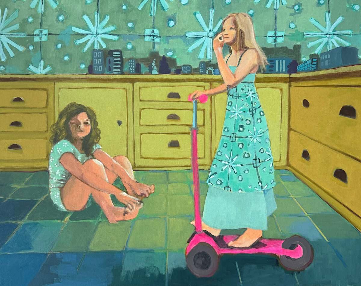 Girls Going Places by Jen E. Sanders, Image 1.