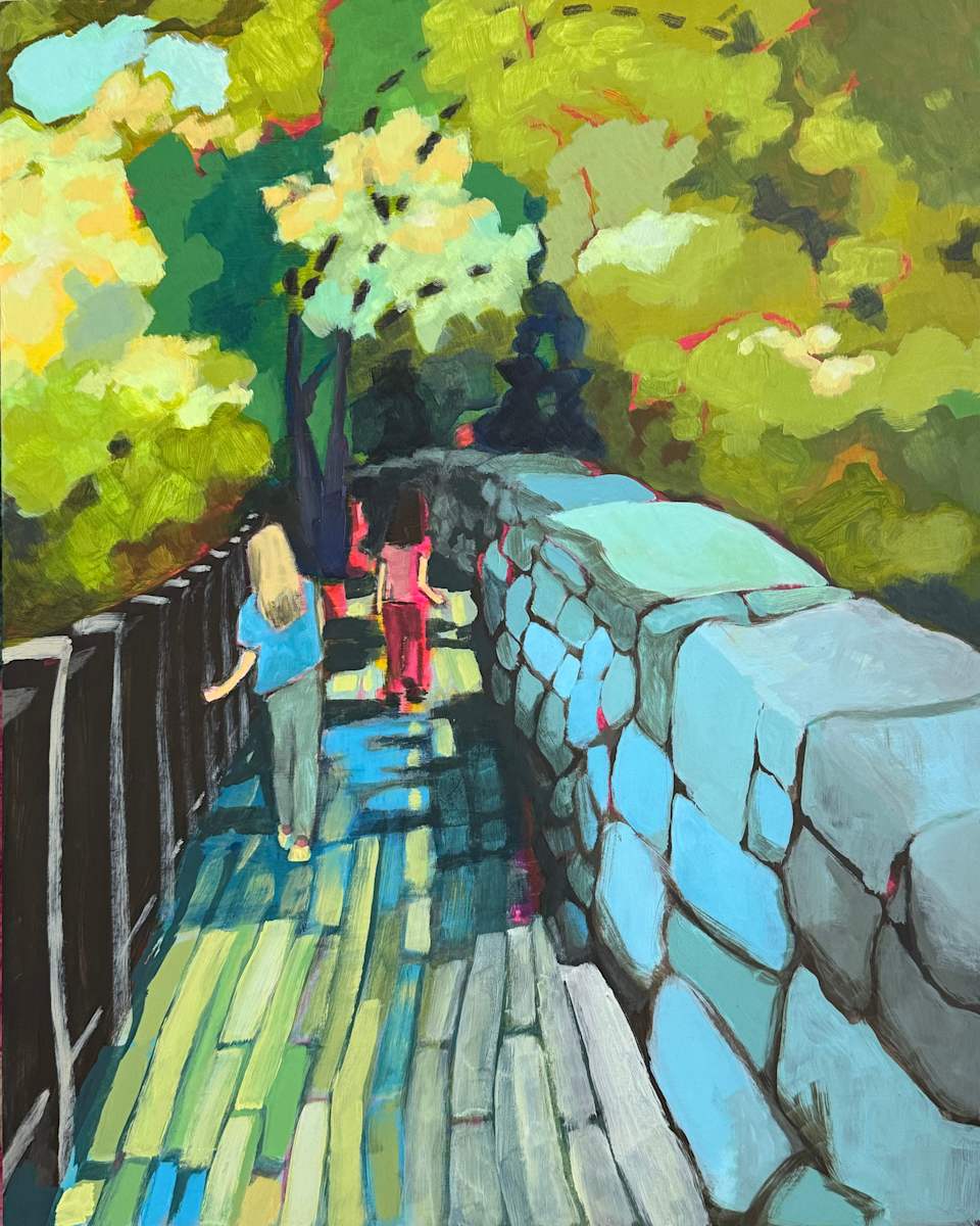 Daughters Walking III by Jen E. Sanders, Image 1.