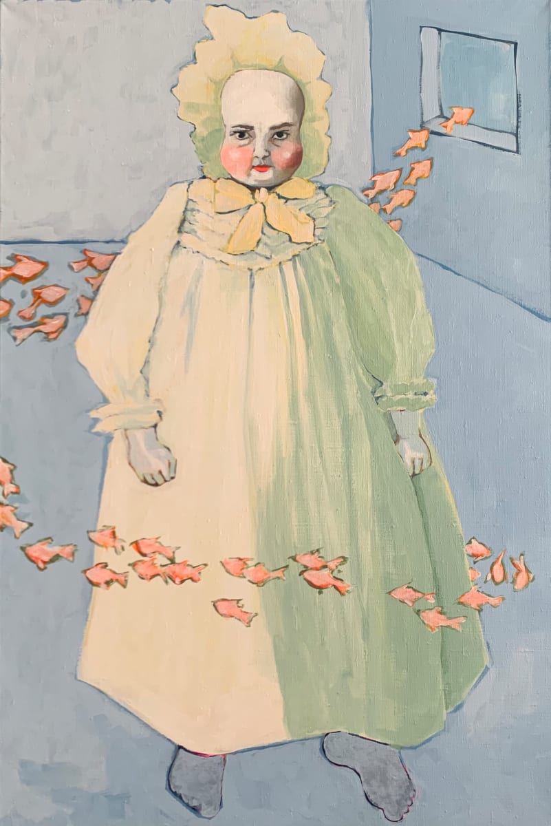 Self Portrait as a Porcelain Doll by Jen E. Sanders, Image 1.
