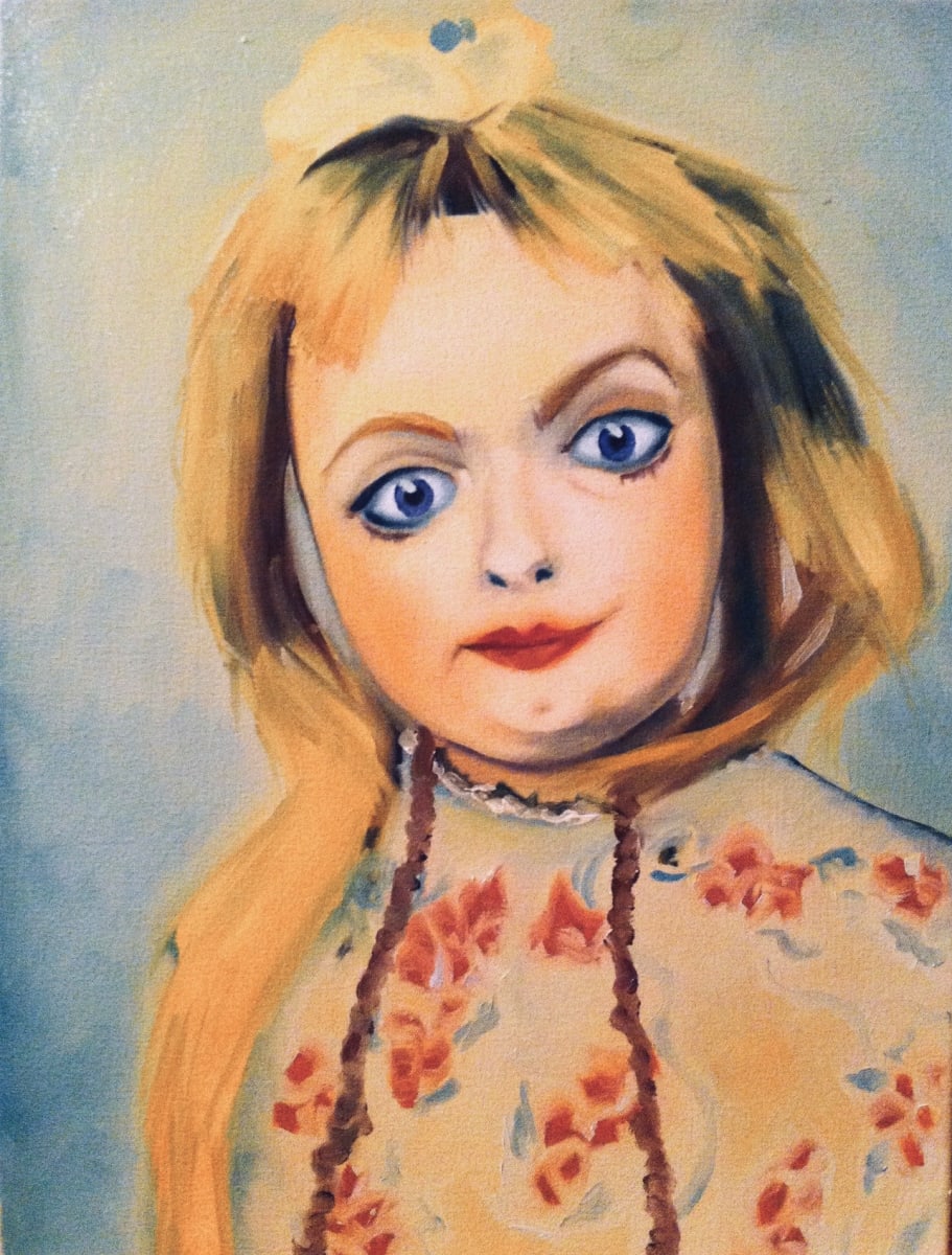 Self Portrait as a Porcelain Doll I by Jen E. Sanders 
