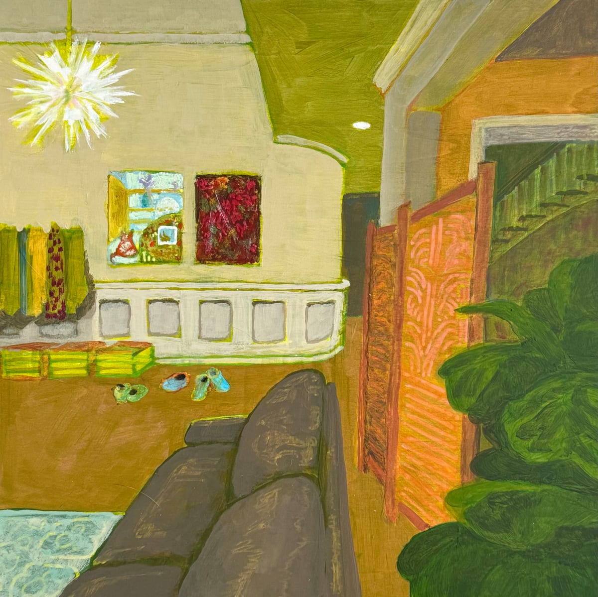 The Living Room by Jen E. Sanders 