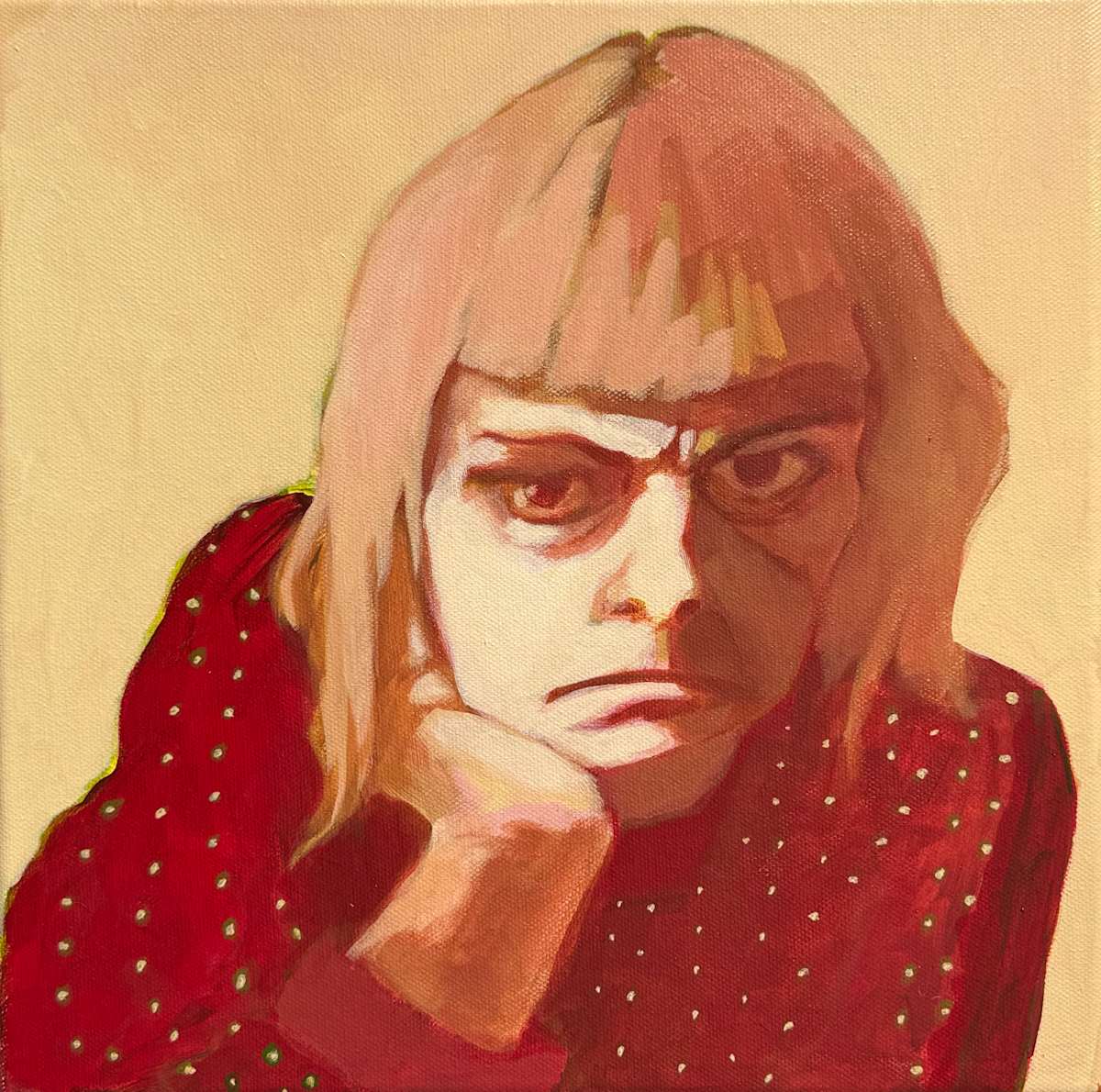 Cheerful Dots I by Jen E. Sanders 