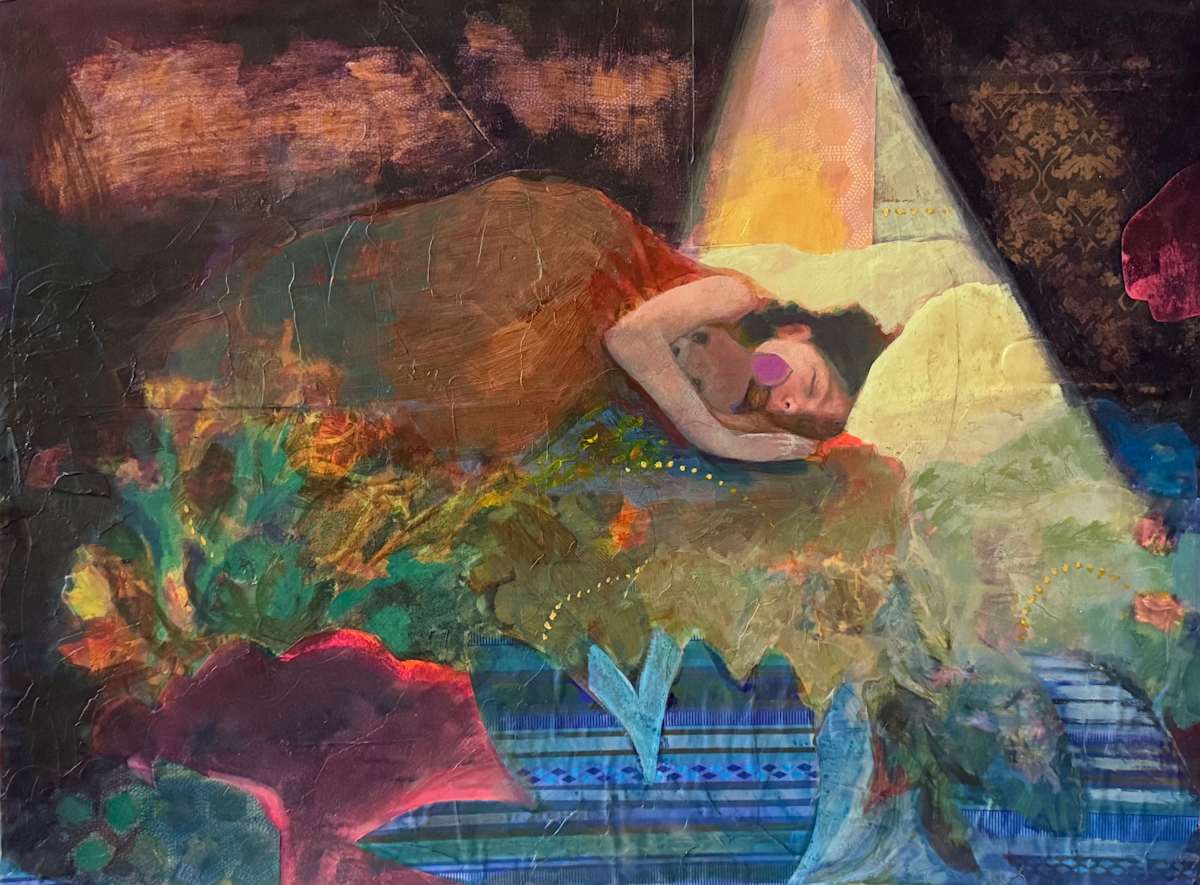 Sleeping by Jen E. Sanders 