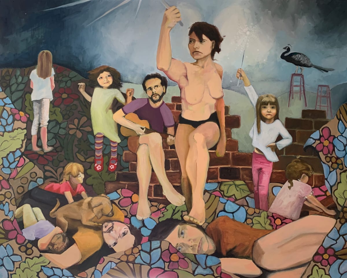 Wrapped (Motherhood Leading the People) by Jen E. Sanders 