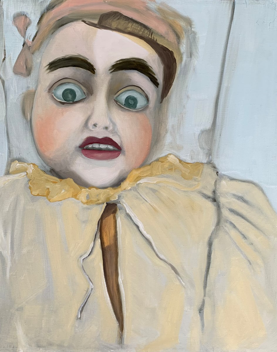 Self-Portrait as a Porcelain Doll II by Jen E. Sanders 