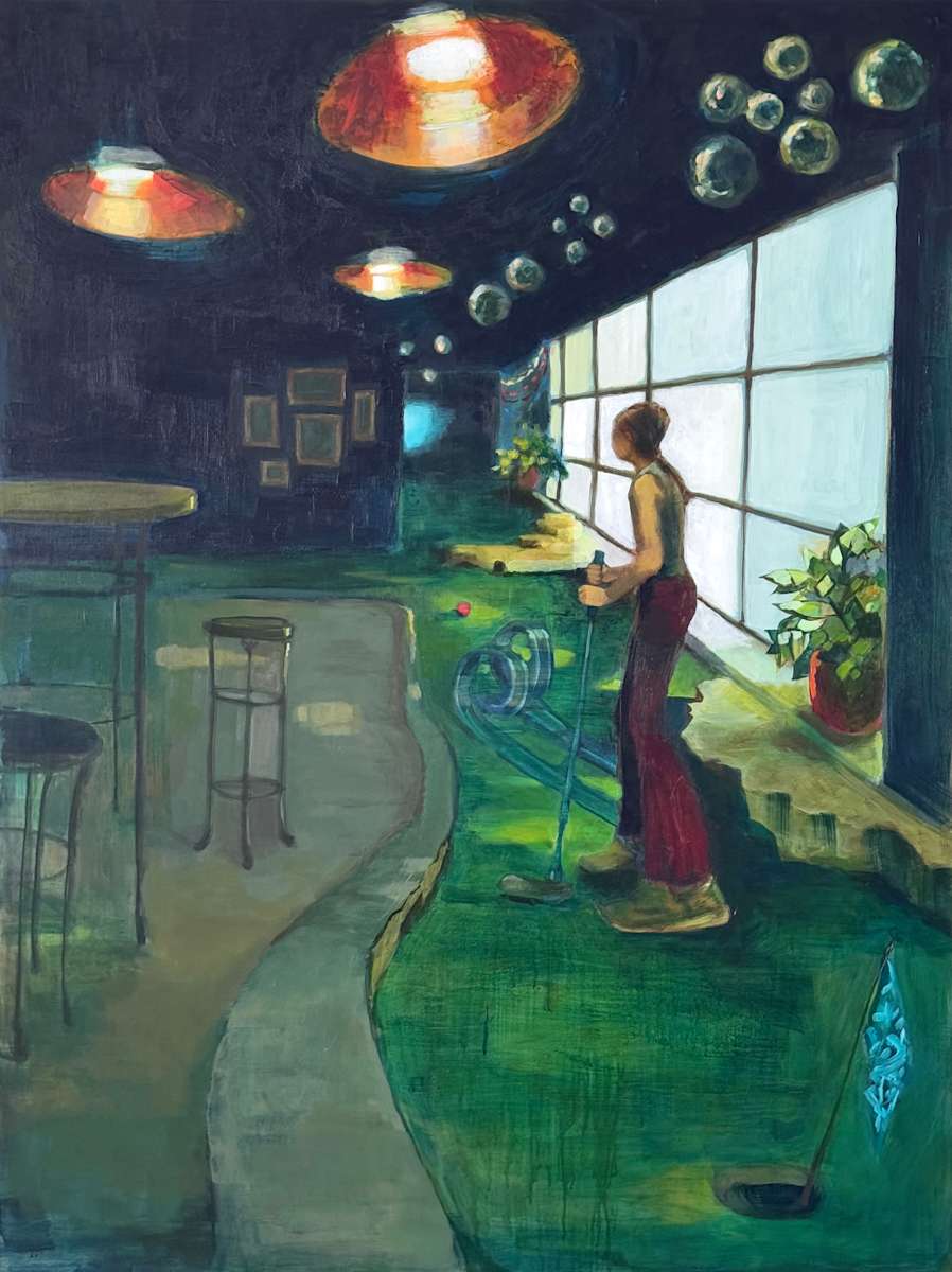 Mini Golf by Jen E. Sanders 