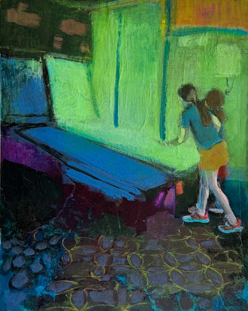 Skeeball I by Jen E. Sanders 