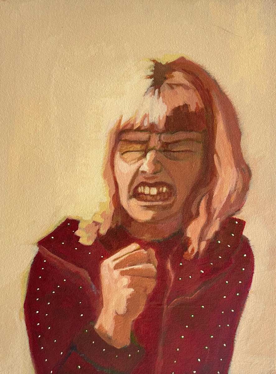 Cheerful Dots V by Jen E. Sanders 