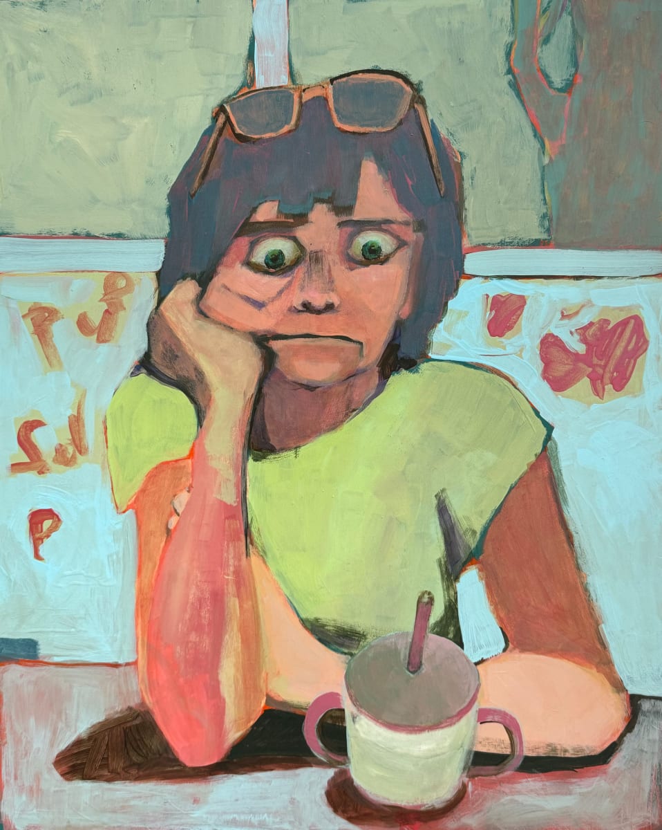 The Absinthe Drinker by Jen E. Sanders, Image 1.