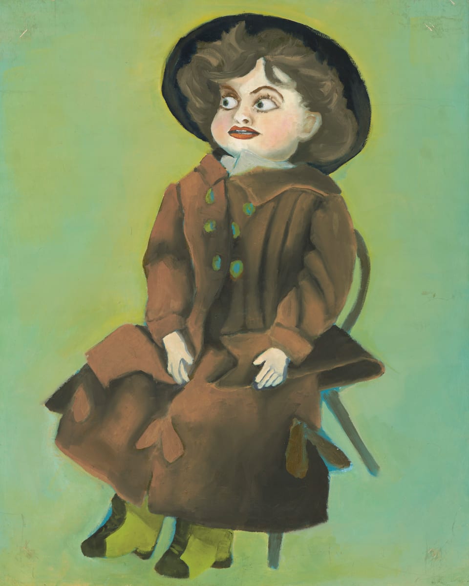 Self Portrait as a Traveling Porcelain Doll by Jen E. Sanders 