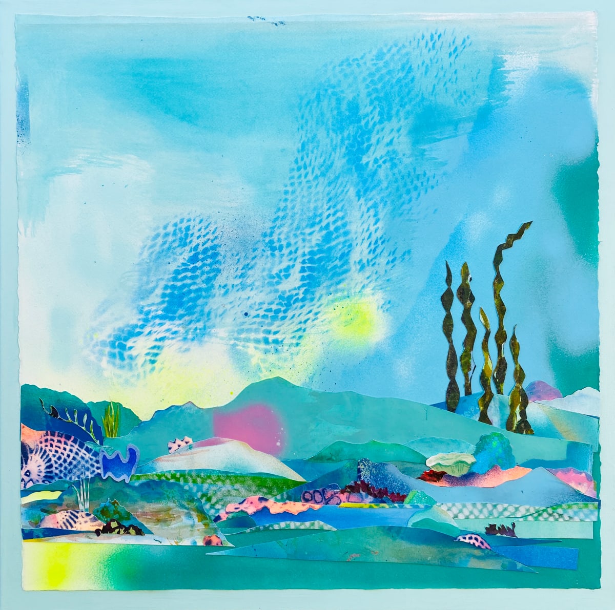 Reef Floor in Turquoise  Image: Full Image