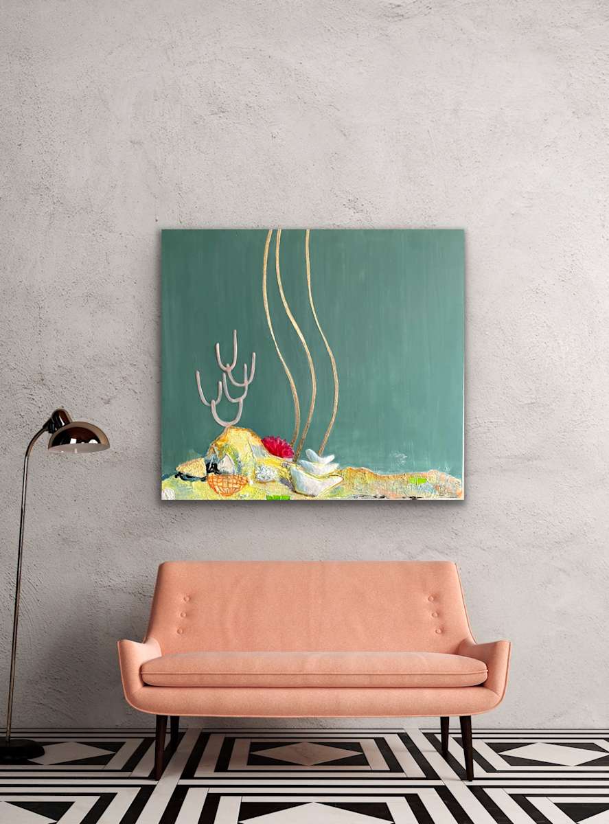 Reefscape in Room by Nell Hergenrather 