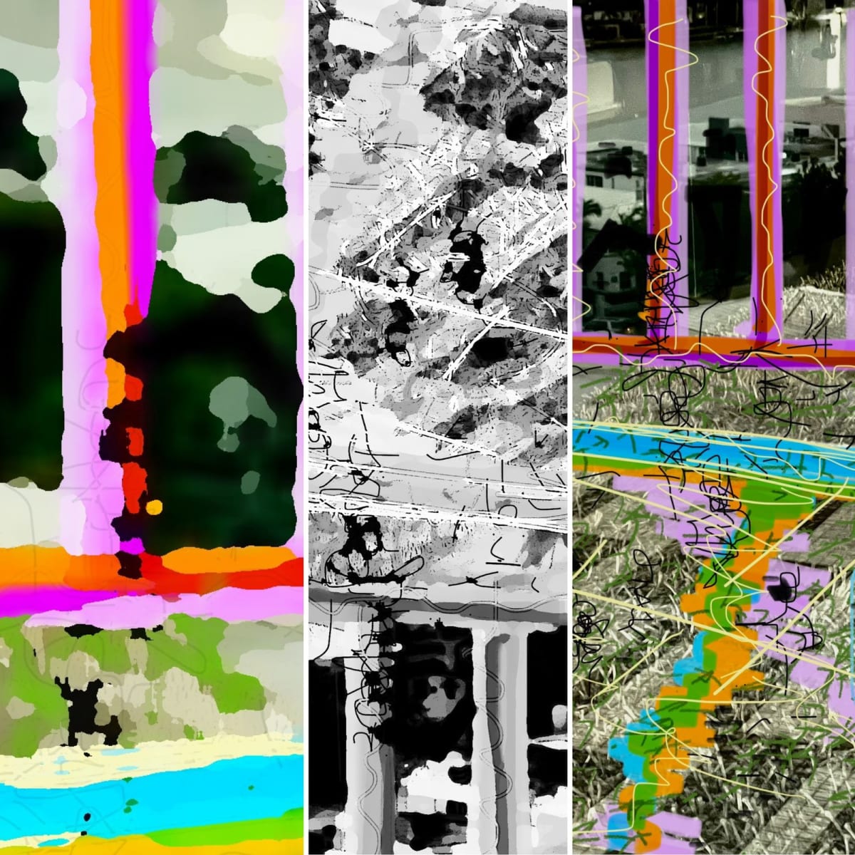 Lockdown 1/5 by Sergio Cesario  Image: Lockdown (original: balcony facing La Gorce, Miami 2020)