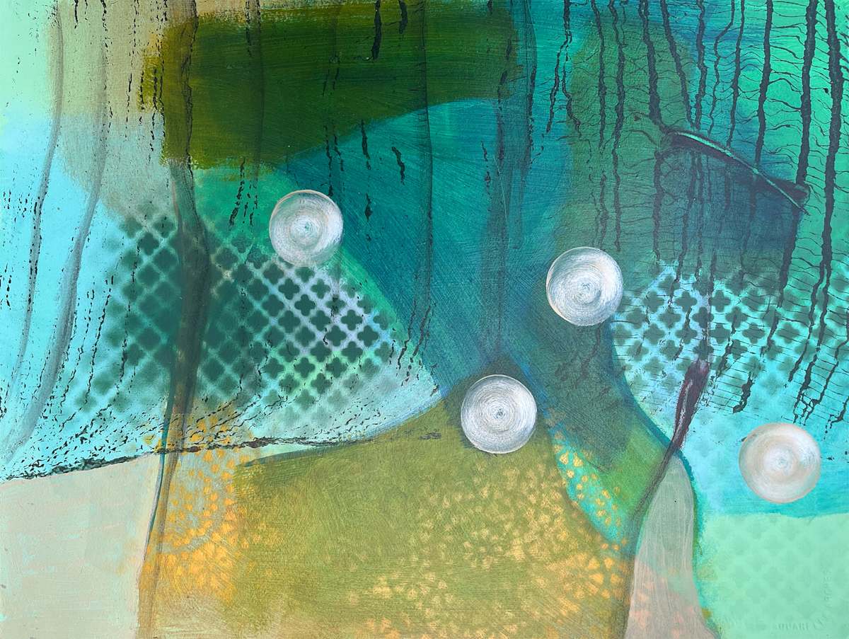 4 orbs by Pat Goslee, Image 1.