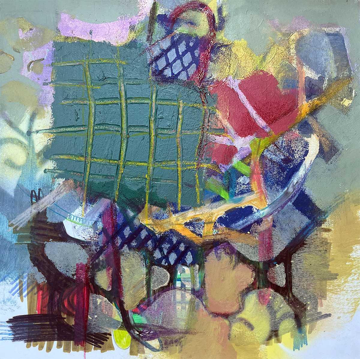 lockdown with grid by Pat Goslee, Image 4.