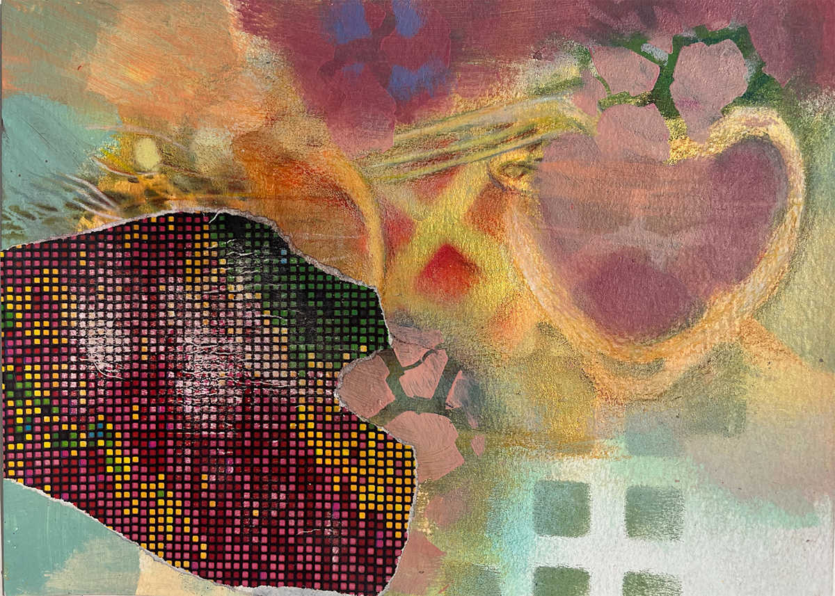 Green in the Grid by Pat Goslee, Image 1.