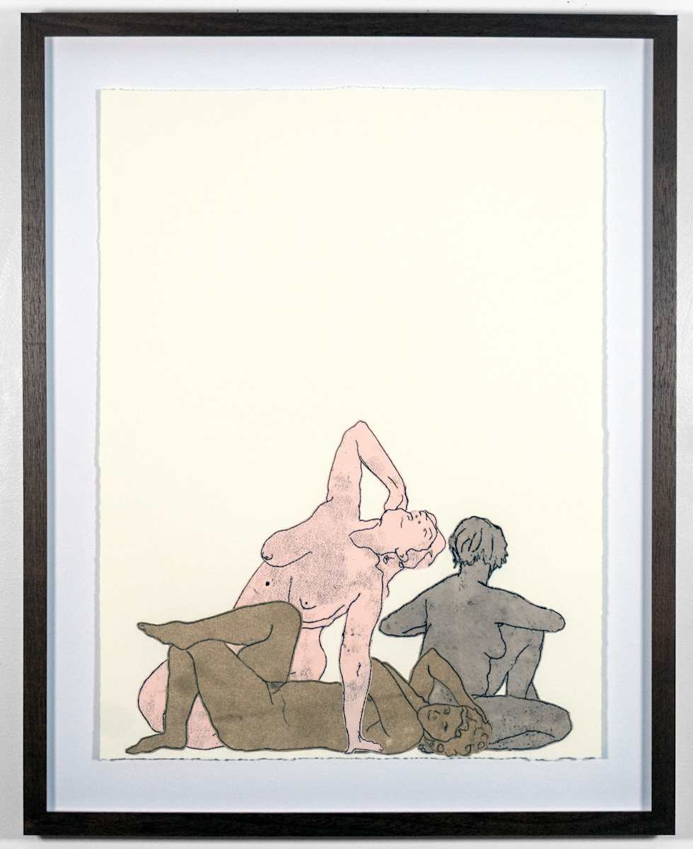 Seated Trio by Allison Belolan, Image 1.