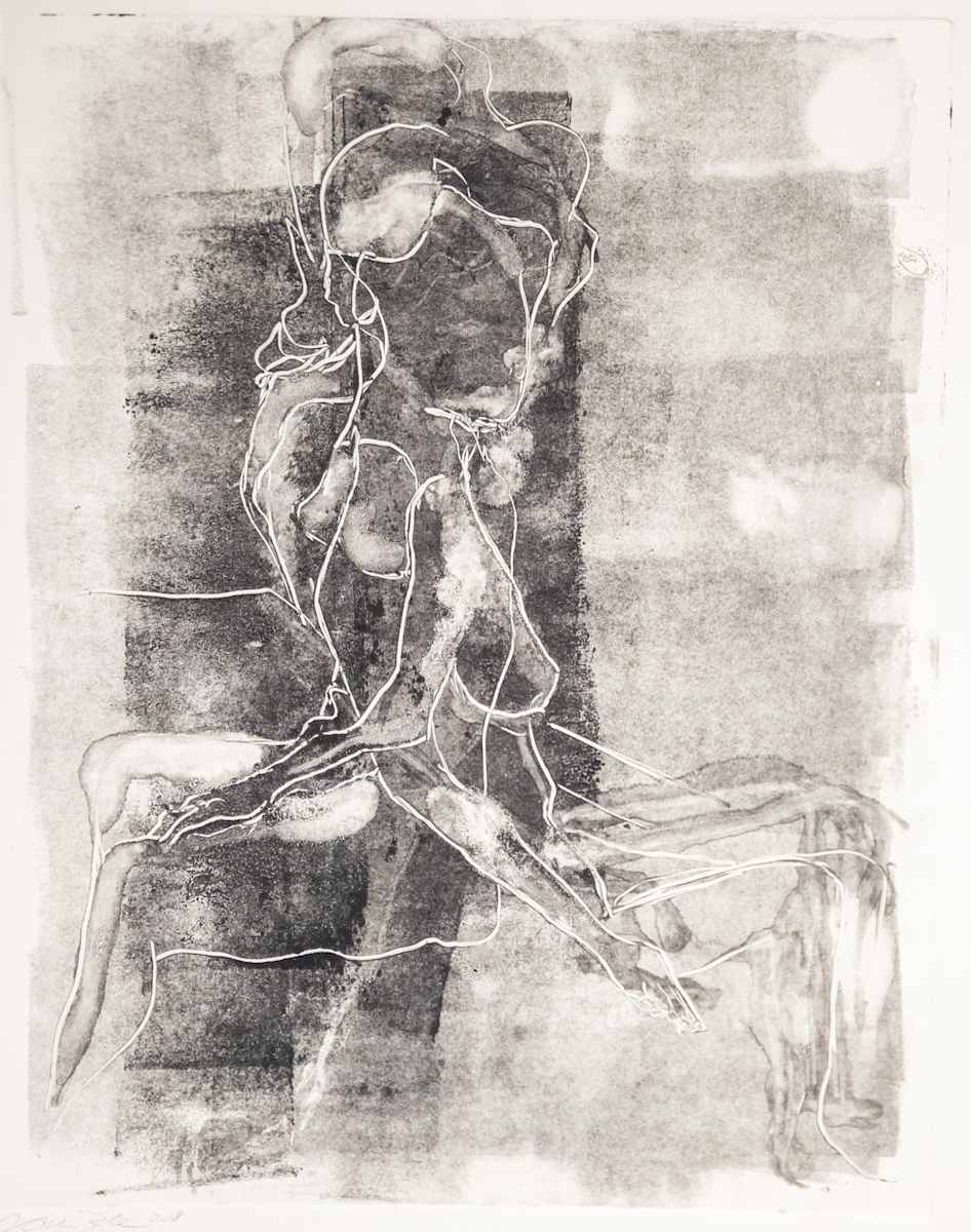 Ghost Figure on Figure by Allison Belolan 