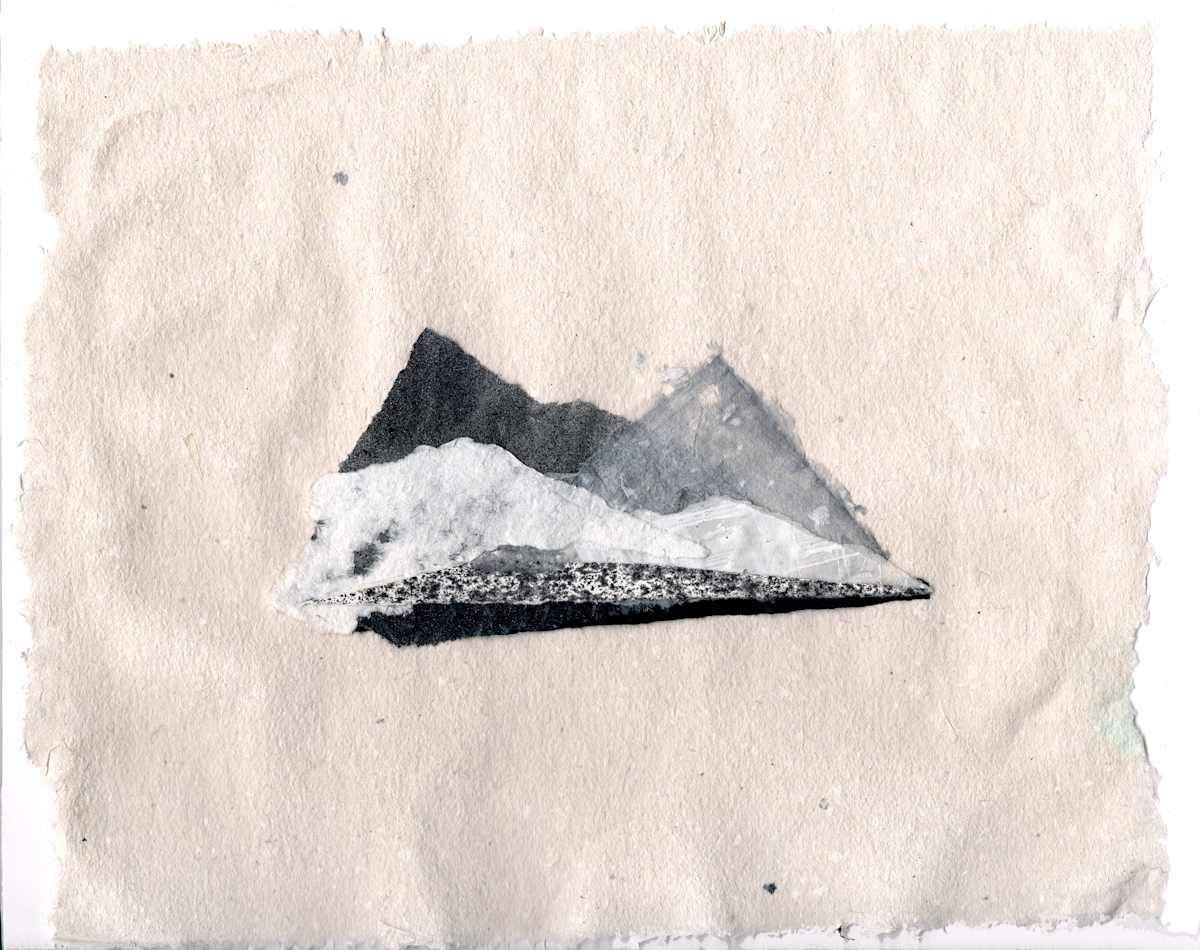 Grey Mountain White Cloud by Allison Belolan 