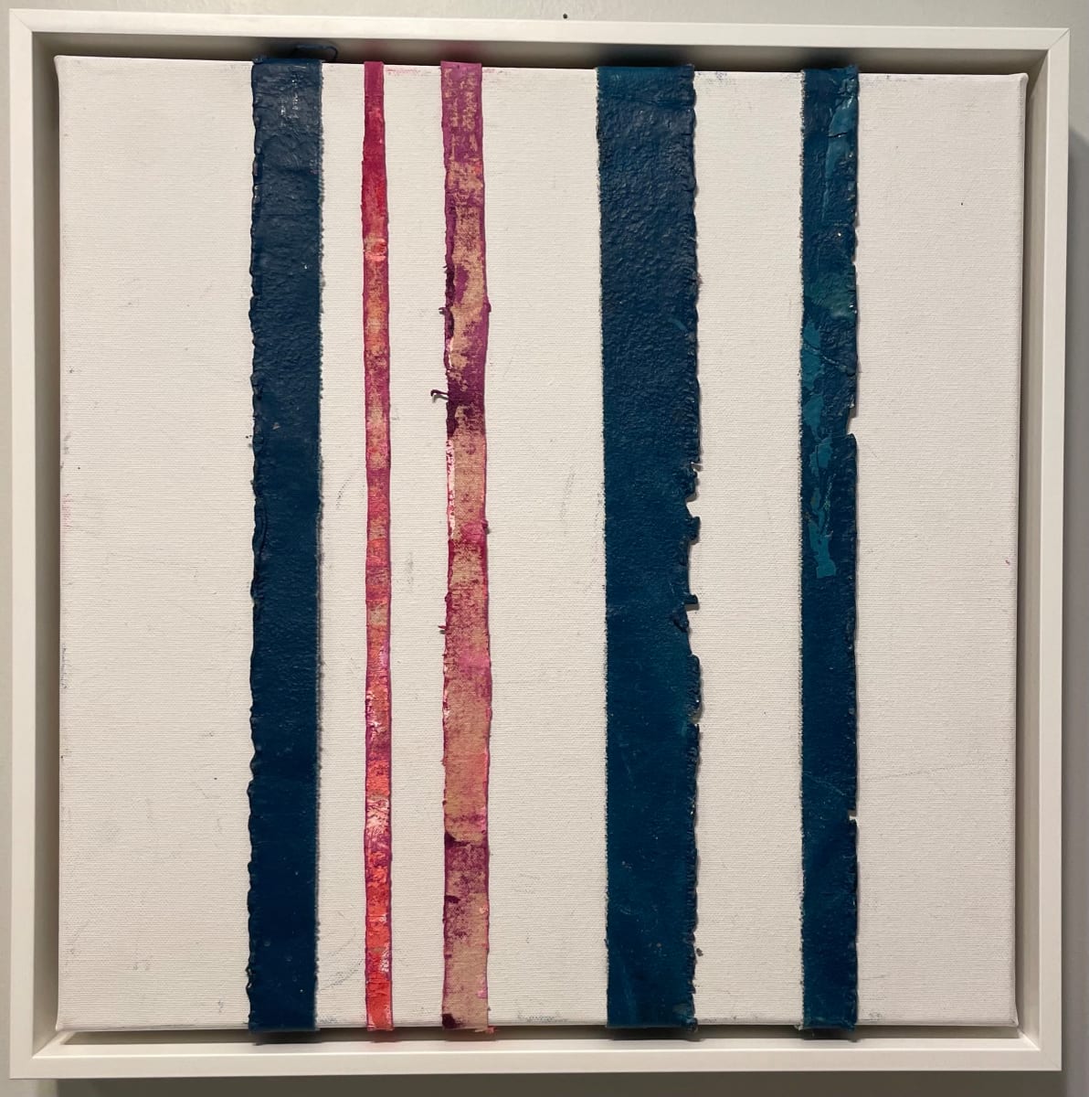 Blue Encaustic 