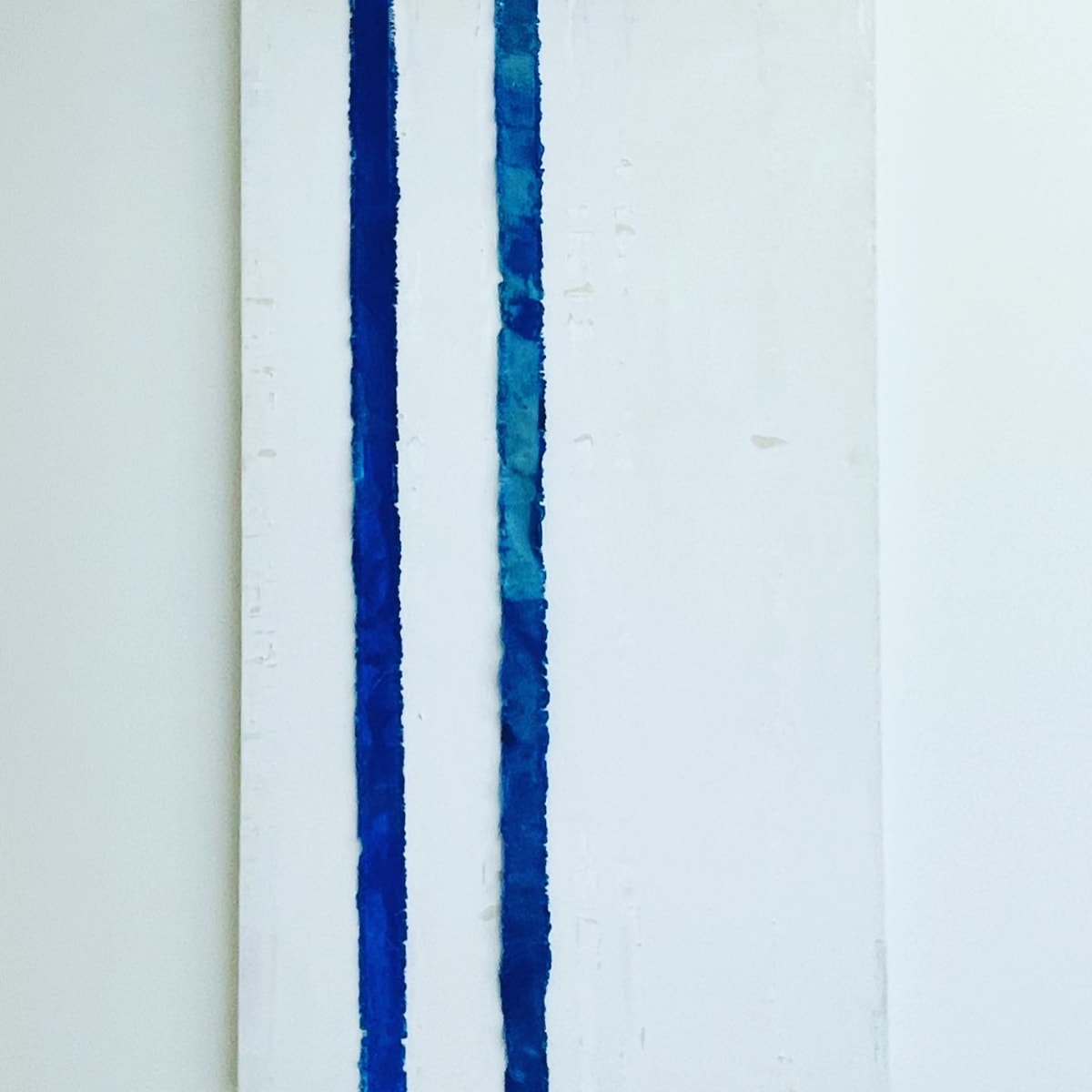 crete  Image: encaustic,  deconstructed canvas