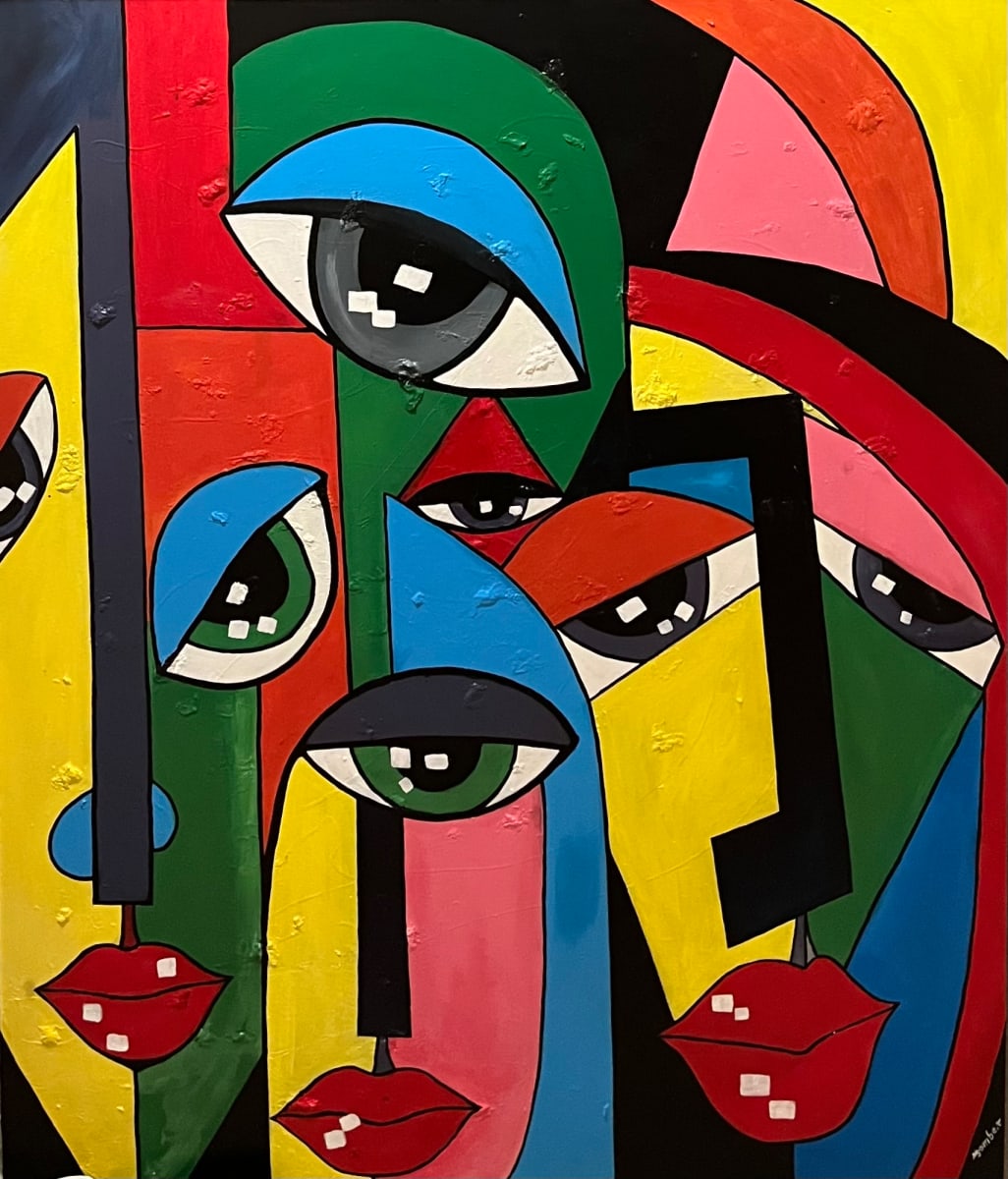 All eyes on me. by Richard Ngombe 