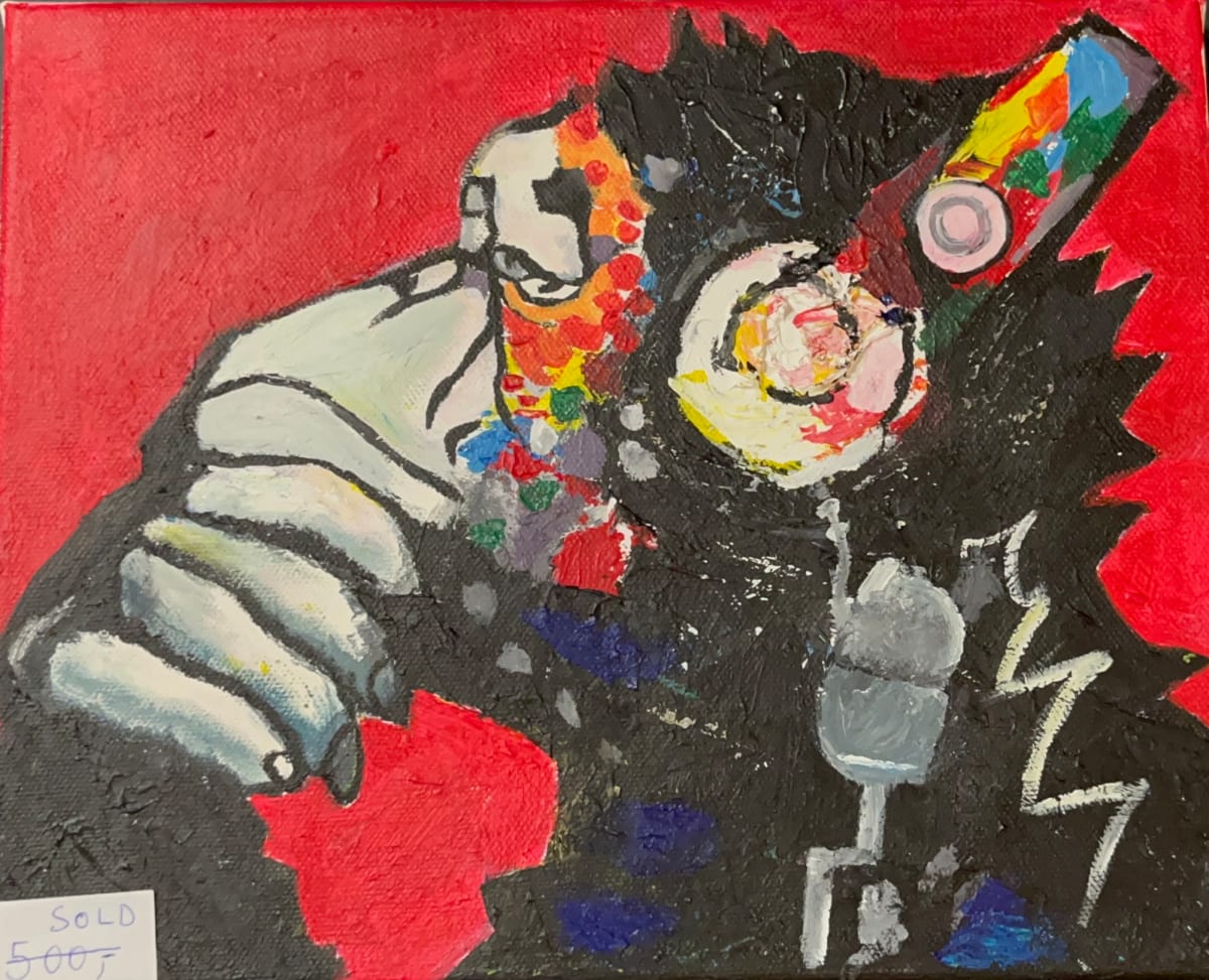 "Monkey with Headset" by Yumba Arts  Image: "Monkey with Headset"